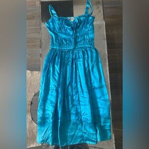 Chloe Vibrant Blue Formal Kids Dress
